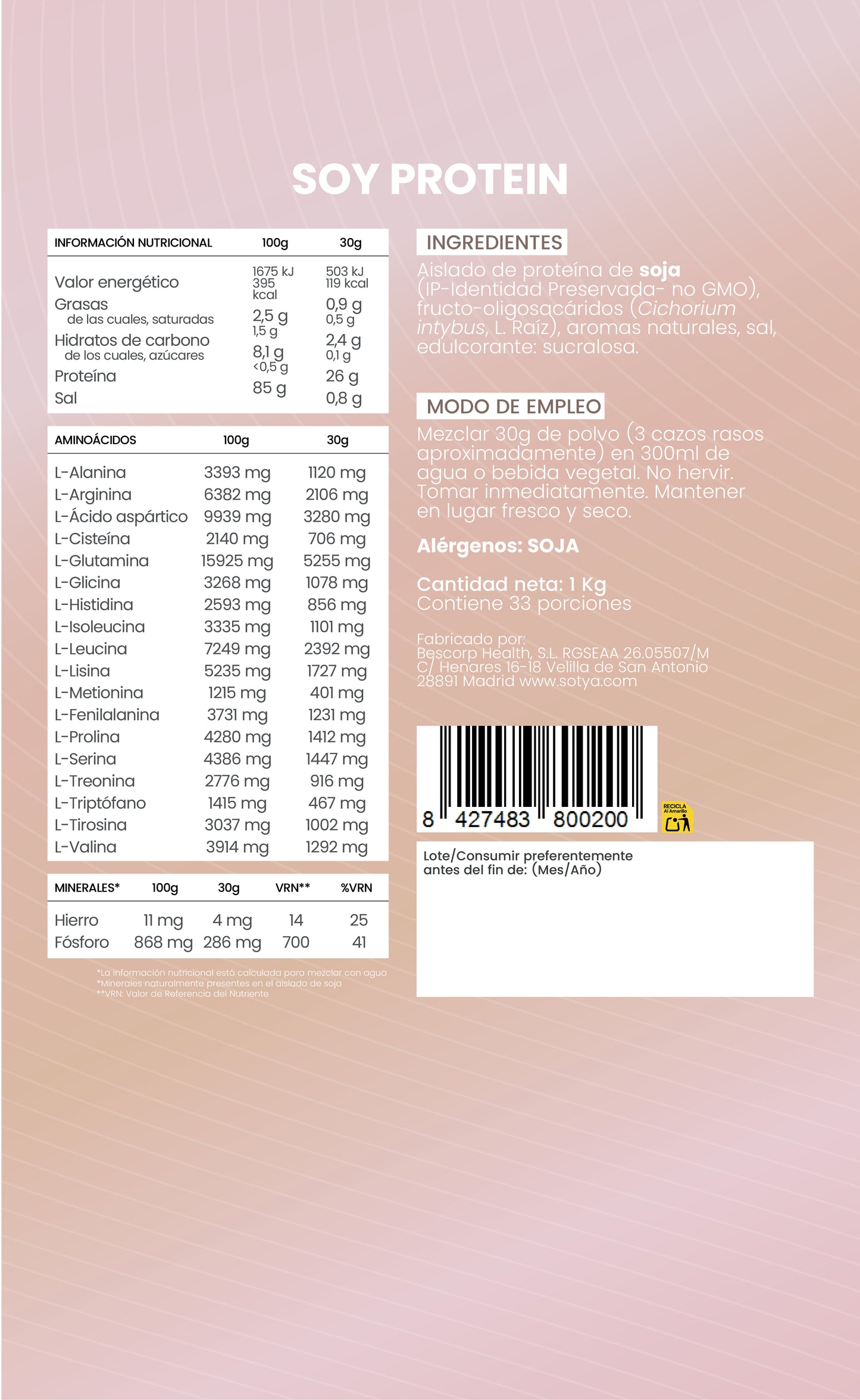 100% Protein Vanilla