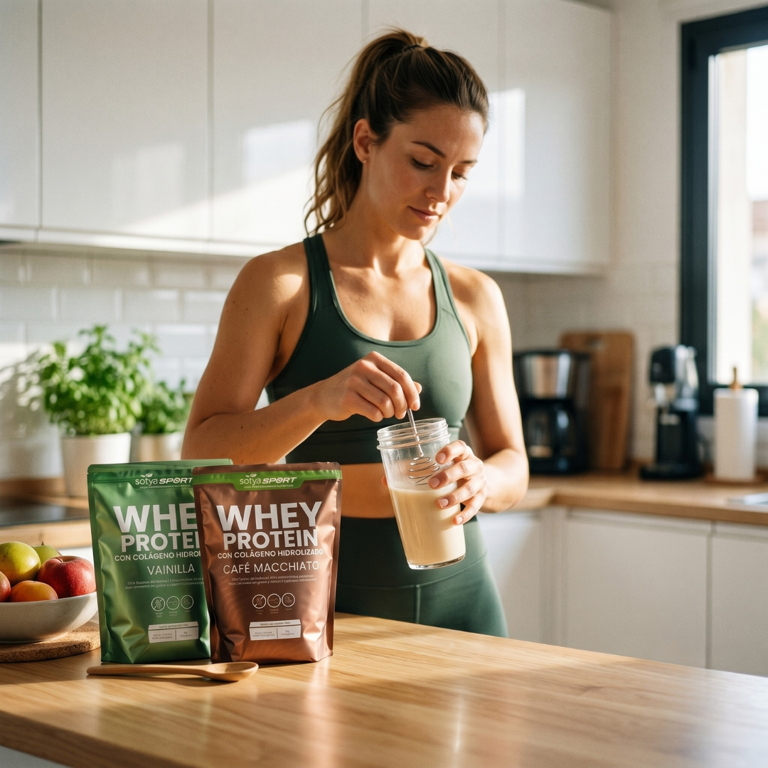 Whey Protein Vainilla con Colágeno Hidrolizado 1KG