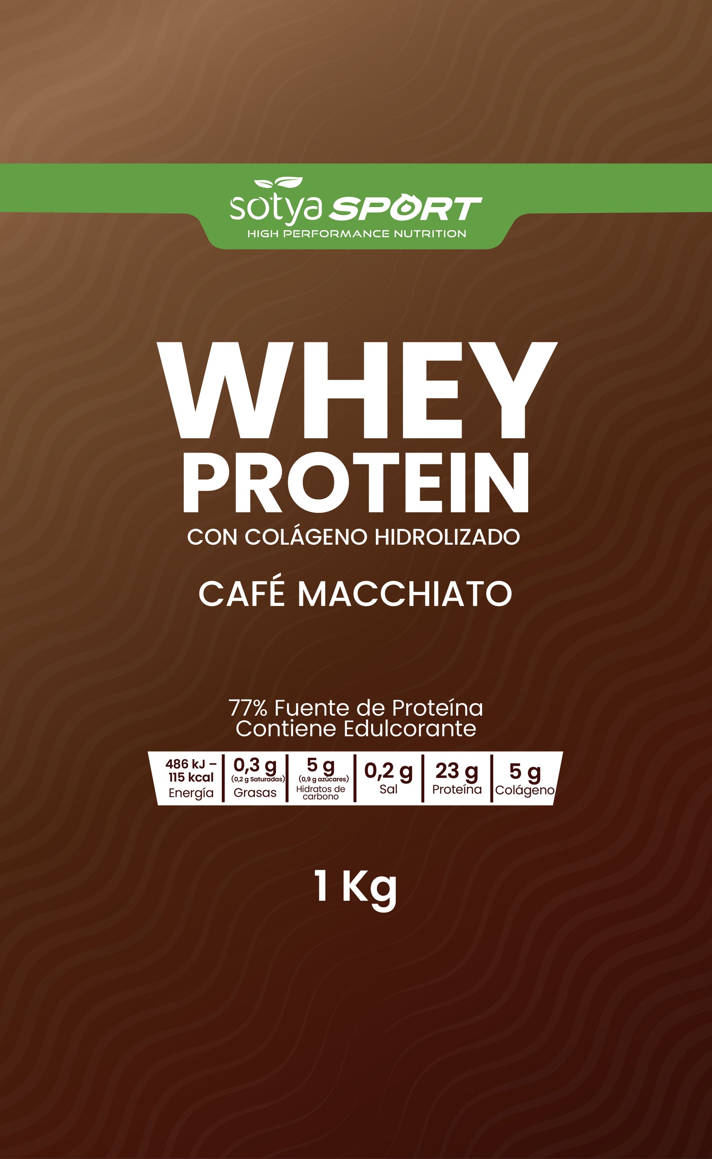 Whey Protein Café Macchiato, 1Kg