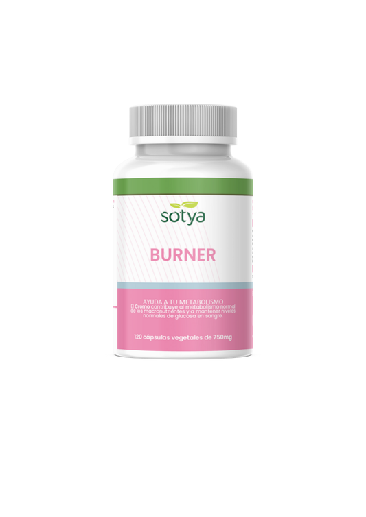 Burner 120 cápsulas vegetales de 750mg
