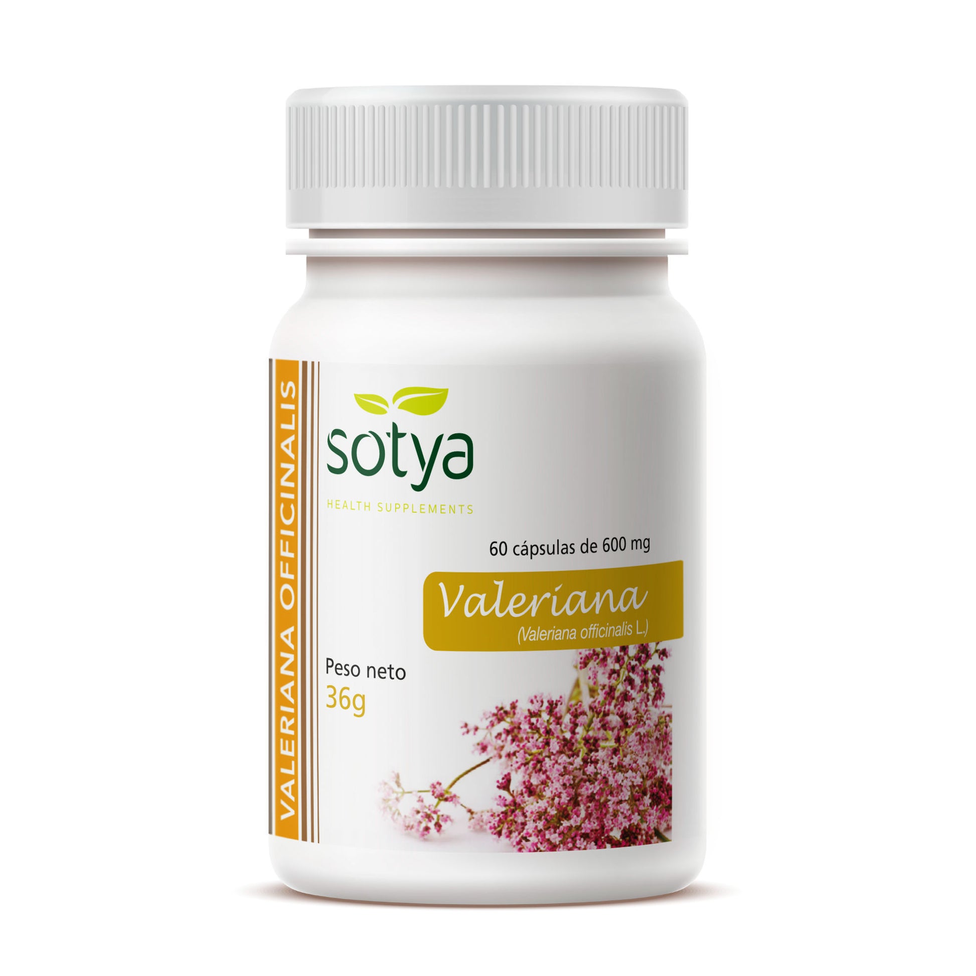 Valeriana 60 Cápsulas de 600mg - Sotya