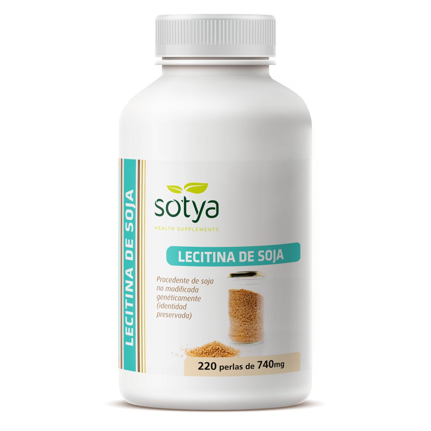 Lecitina de Soja 220 Perlas de 740mg - Sotya