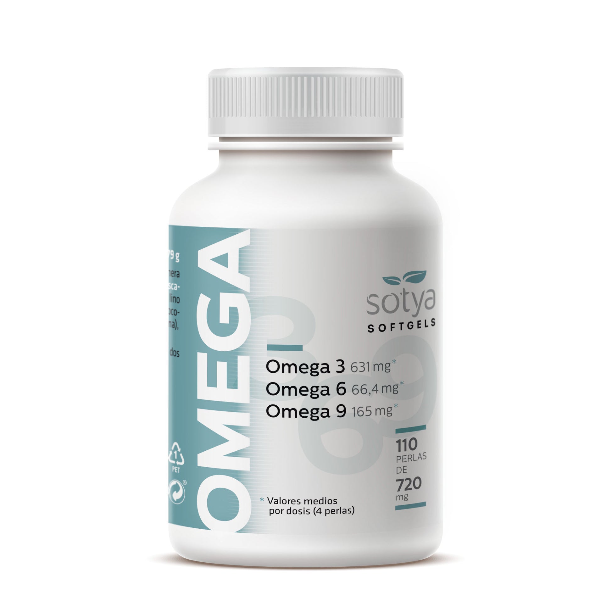 Omega 3, 6, 9 110 perlas 720mg - Sotya