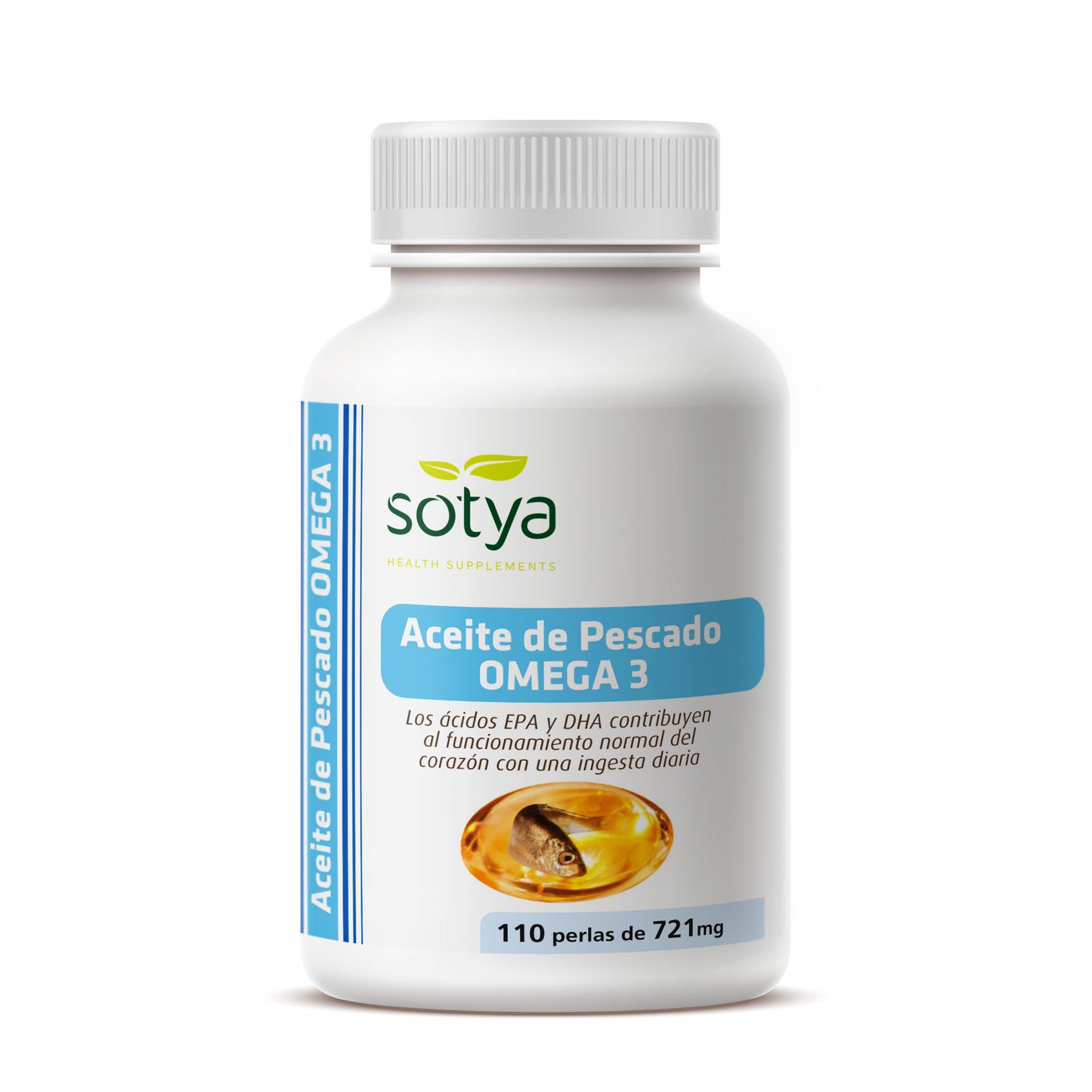 Aceite de Pescado Omega 3 110 Perlas - Sotya