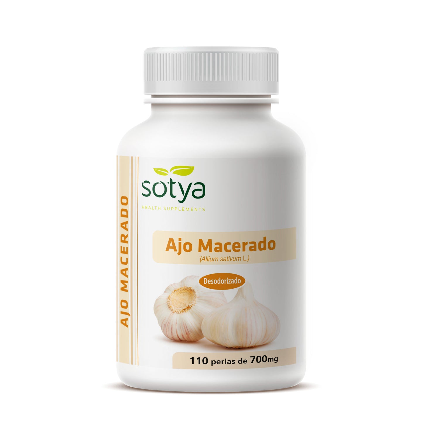 Ajo macerado 110 Perlas de 700mg - SOTYA