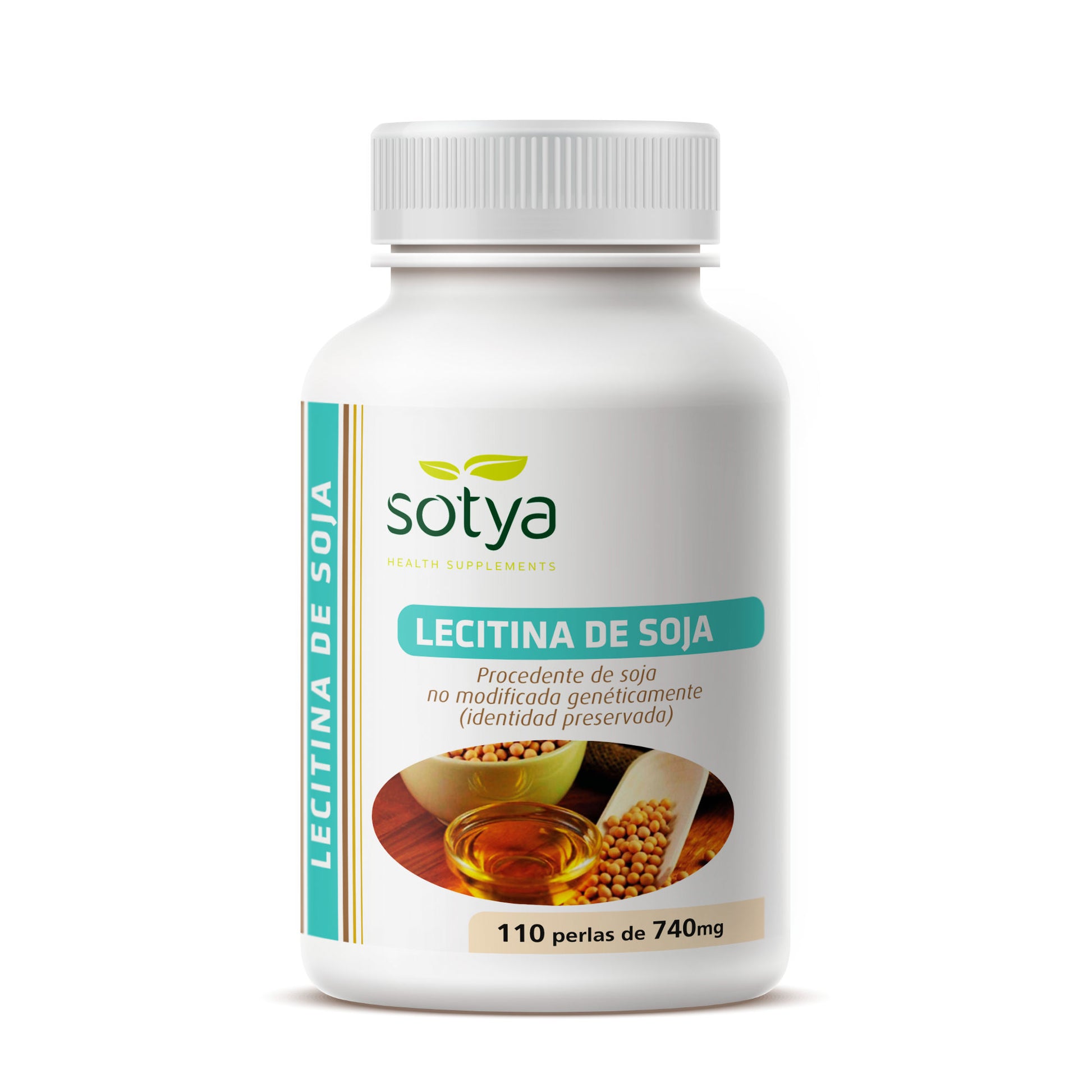 Lecitina de Soja 110 perlas de 740 mg - Sotya