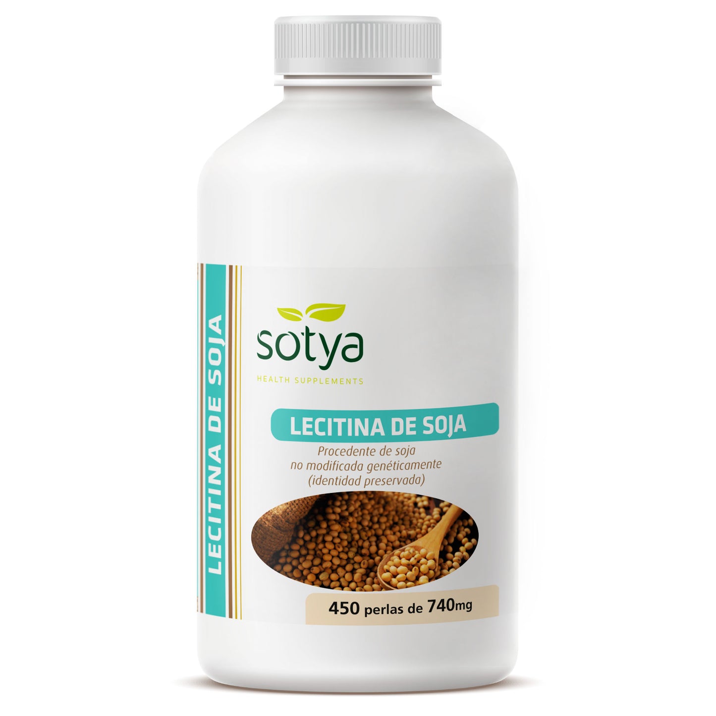 Soy Lecithin 450 Pearls of 740mg