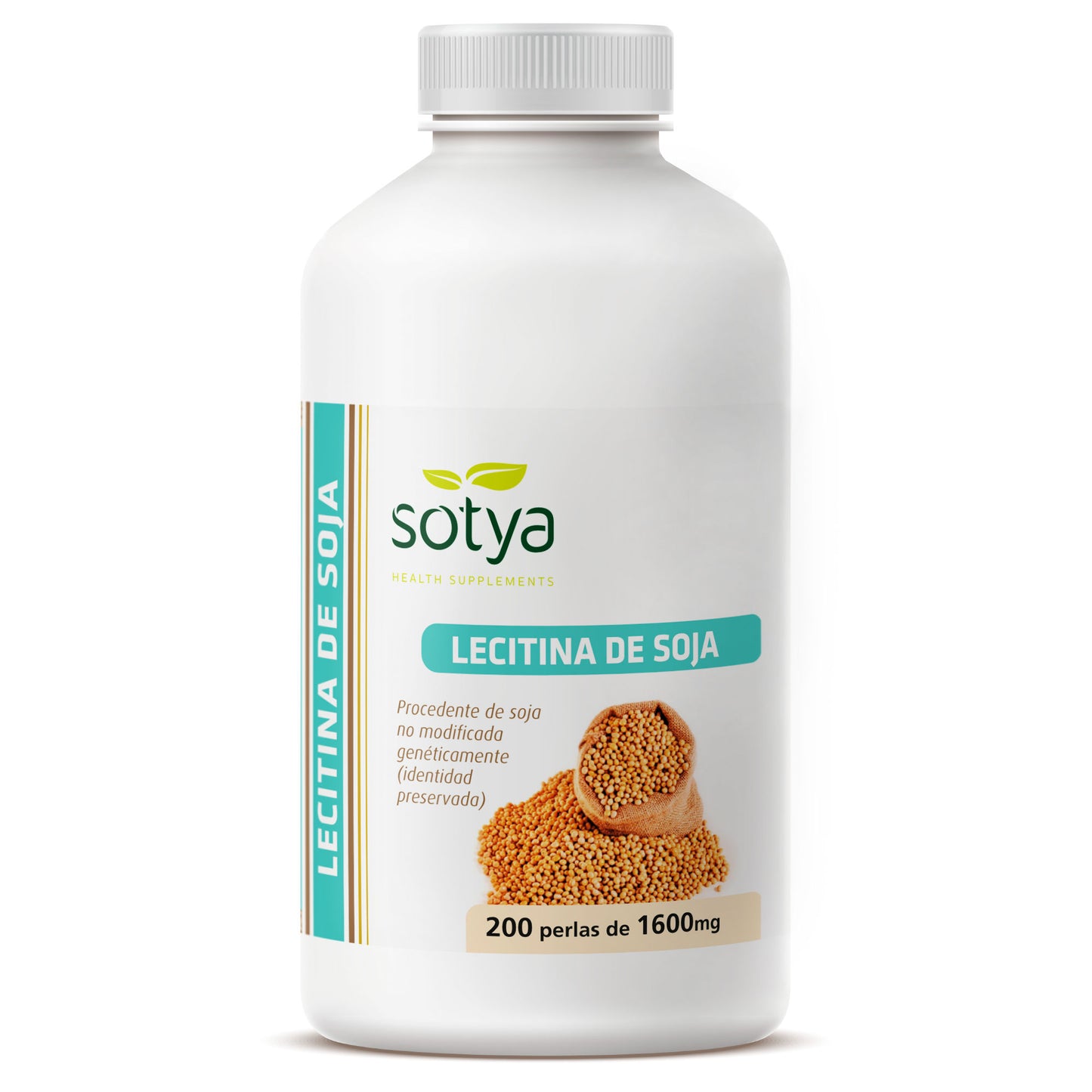 Lecitina de Soja 200 Perlas de 1600mg - Sotya