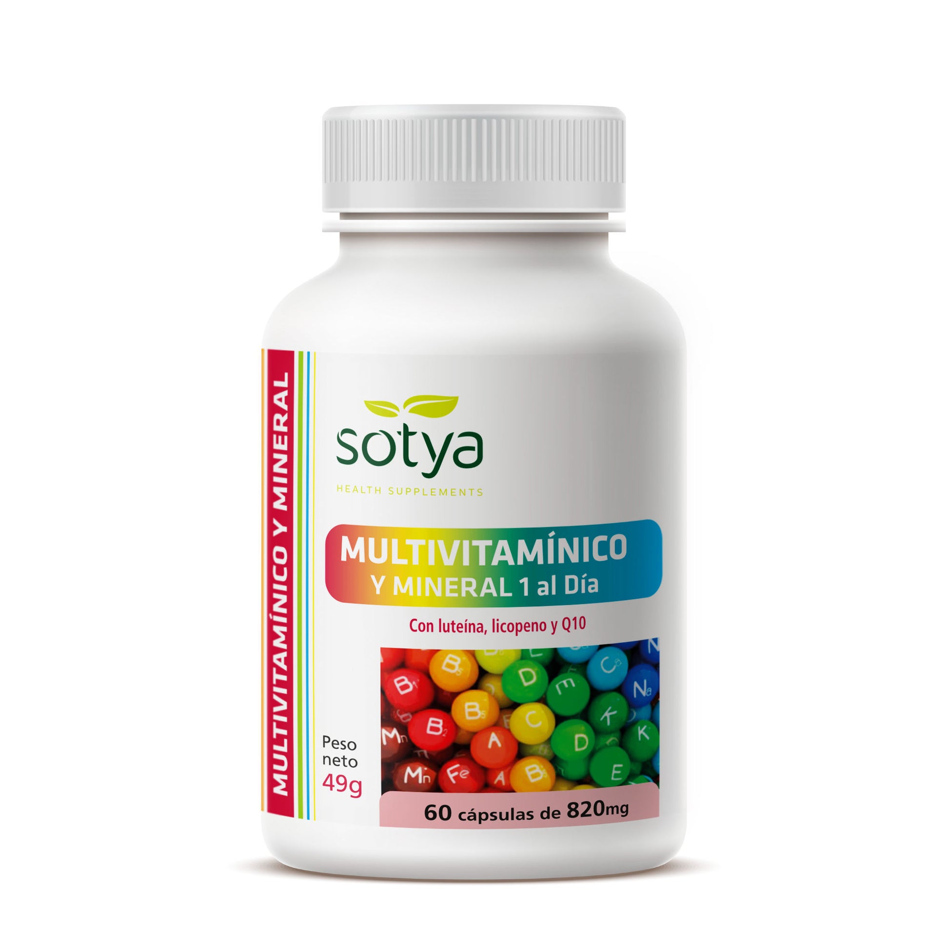 Multivitamínico y Mineral 1 al día - Sotya