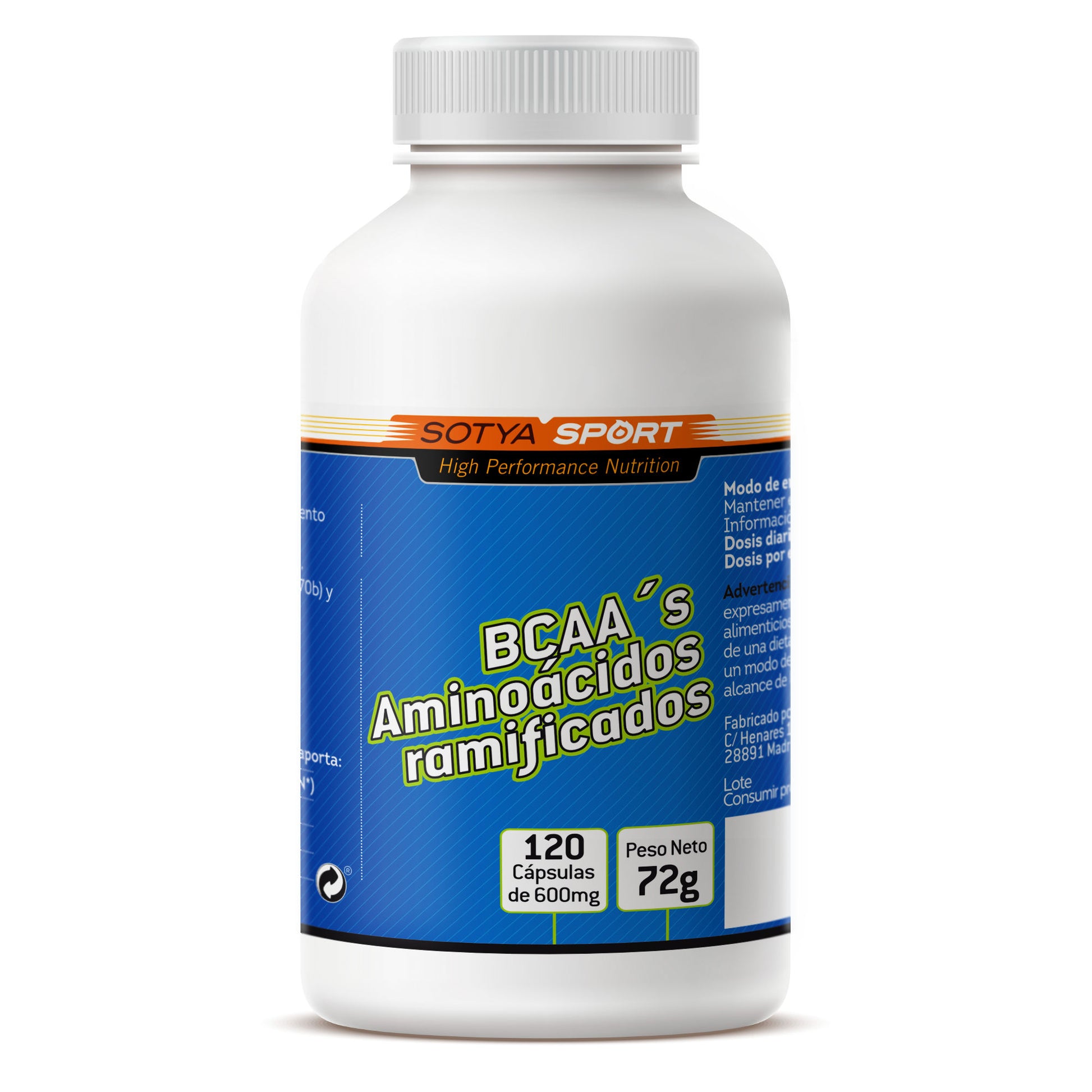 BCAA´S Aminoácidos Ramificados - Sotya