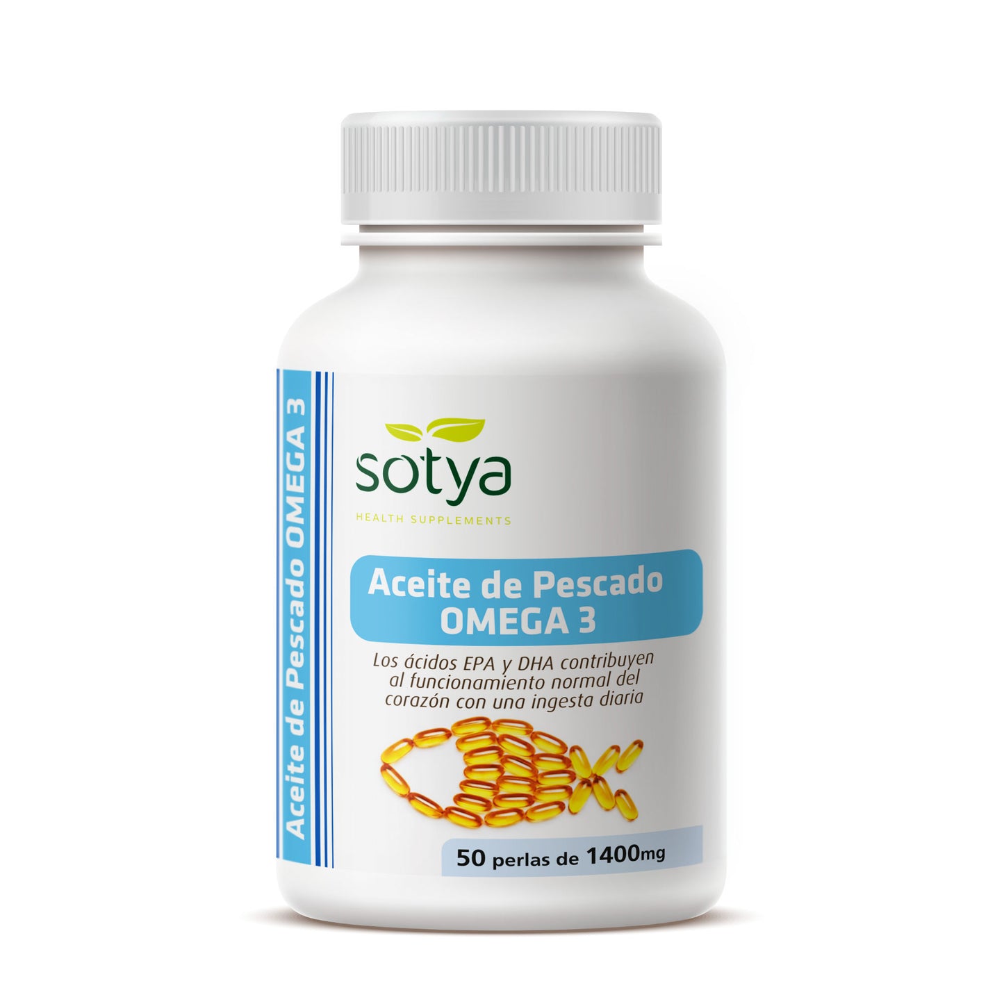 Aceite de Pescado Omega 3 50 Perlas - Sotya