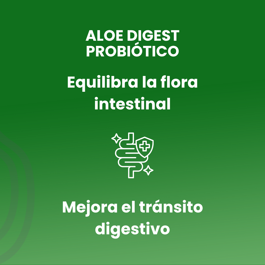 Aloe Digest Próbiotico 100 comprimidos de 1g