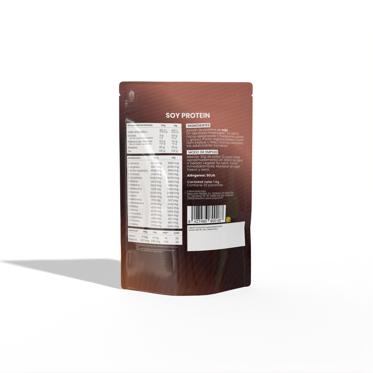 Soy Protein Chocolate, 1Kg