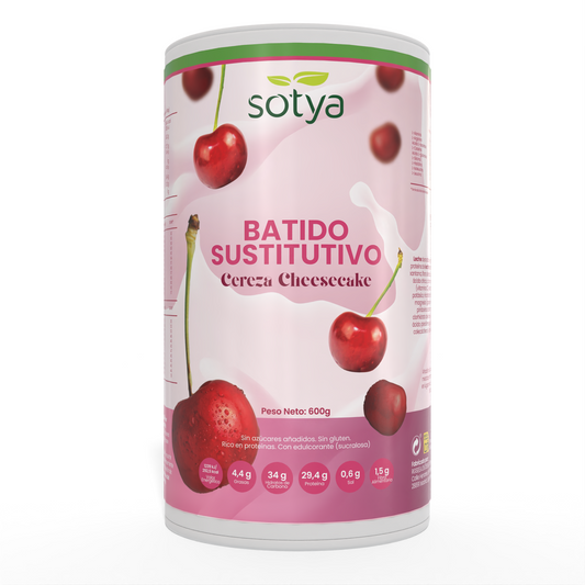 Batido sustitutivo Cereza Cheesecake, 600g