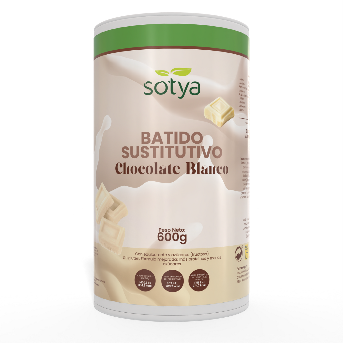 White Chocolate Satiating Shakes