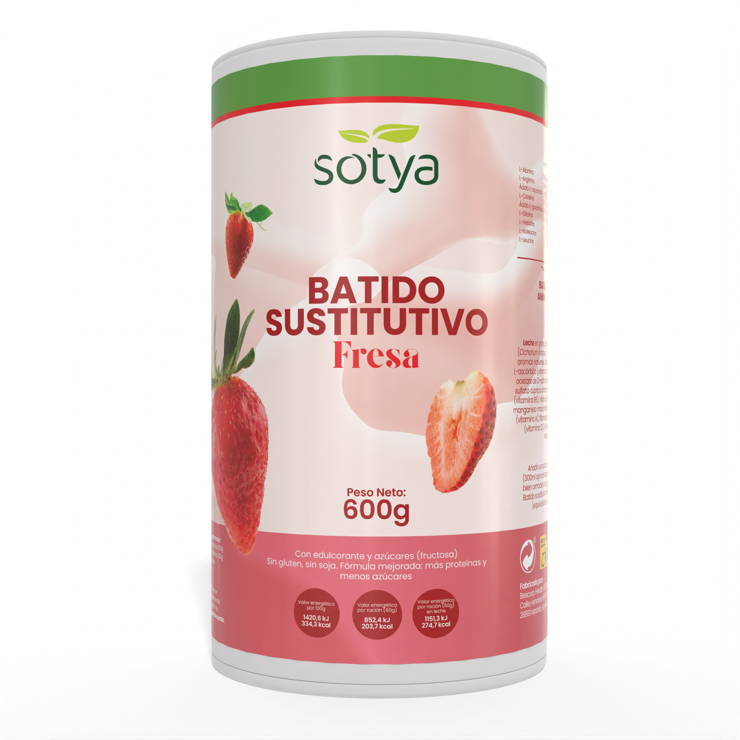 Strawberry filling shakes