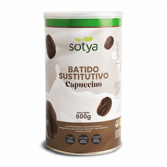 Batido sustitutivo Capuchino, 600g