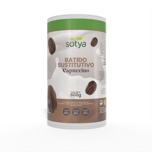 Batido sustitutivo Capuchino, 600g