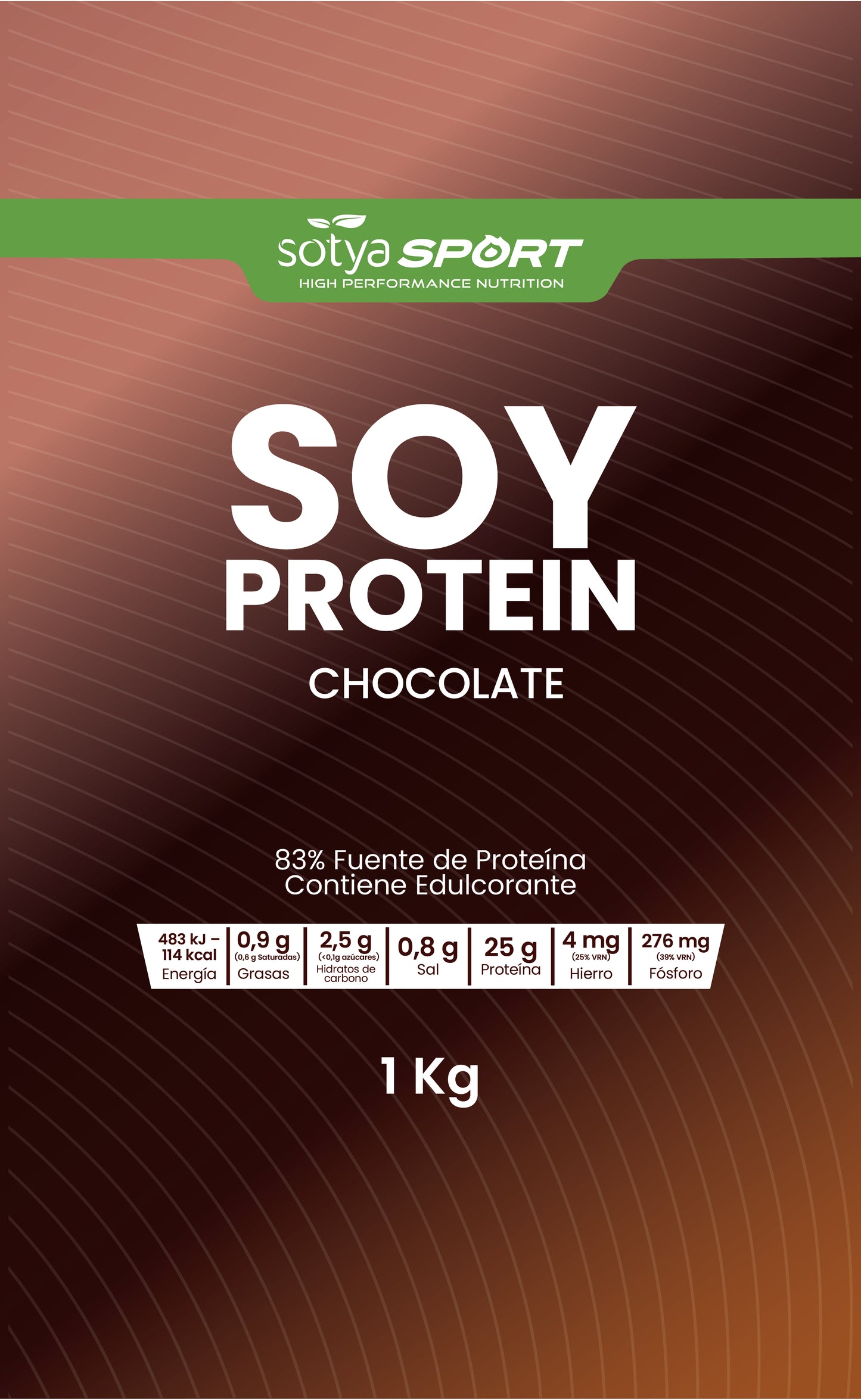 Soy Protein Chocolate, 1Kg