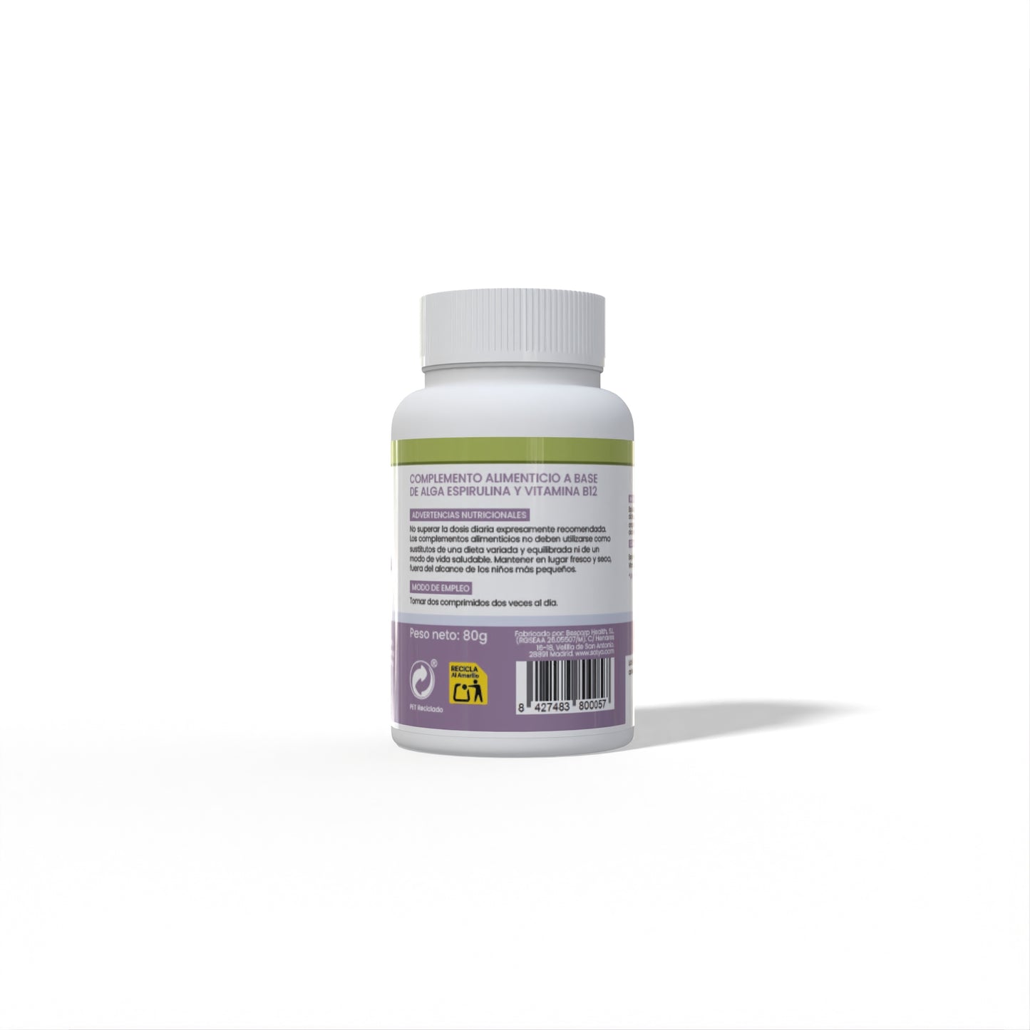 Espirulina 200 comprimidos de 400mg