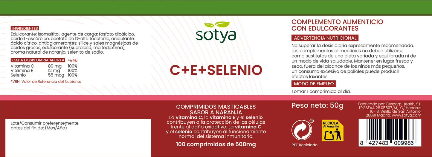 C+E+Selenium 100 500mg Tablets