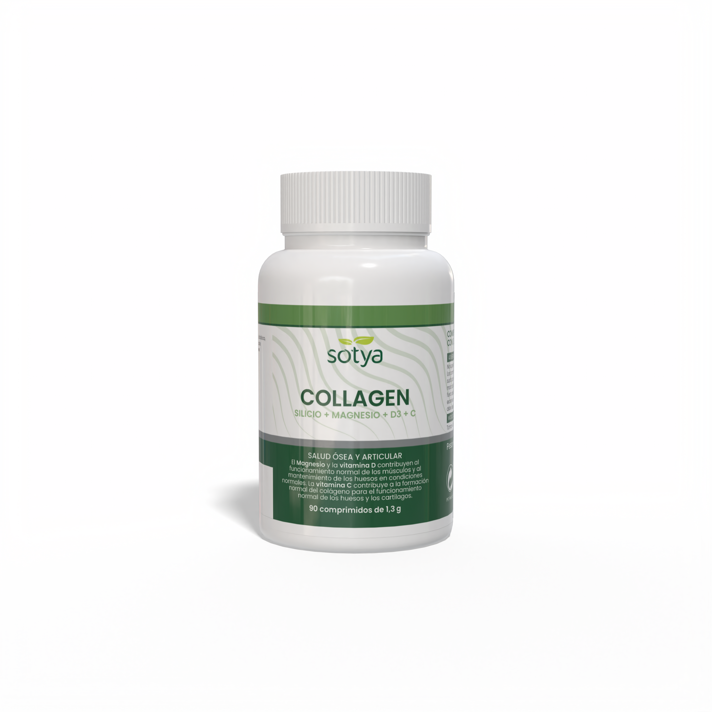 Collagen Silicio + Magnesio + D + C 90 comprimidos de 1,3g