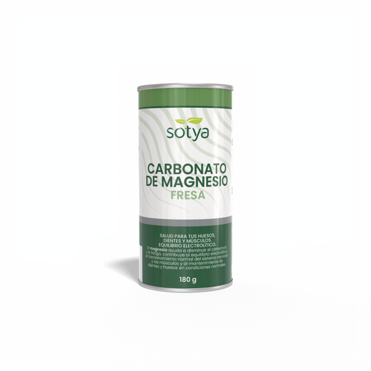 Carbonato de Magnesio Fresa, 180g
