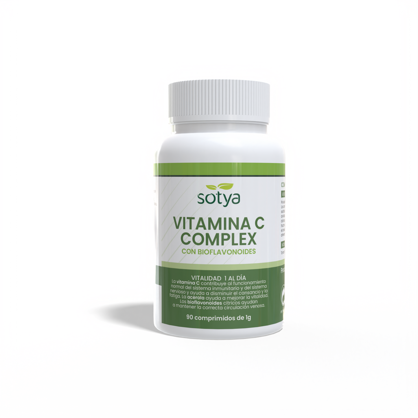 Vitamin C Complex con Bioflavonoides 90 Comprimidos de 1g