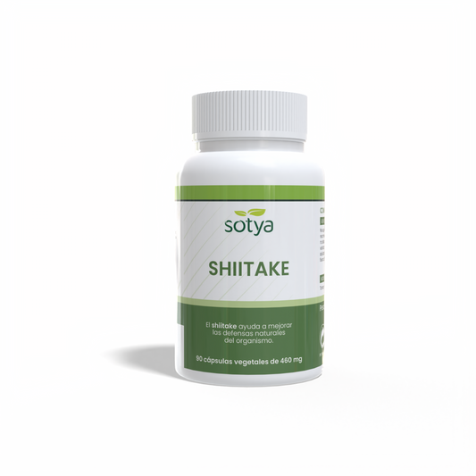 Shiitake 90 cápsulas vegetales de 460mg