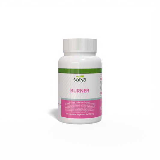 Burner 120 cápsulas vegetales de 750mg