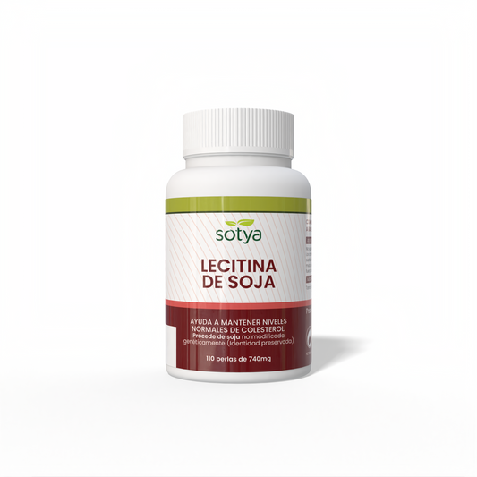 Lecitina de Soja 110 perlas de 740 mg