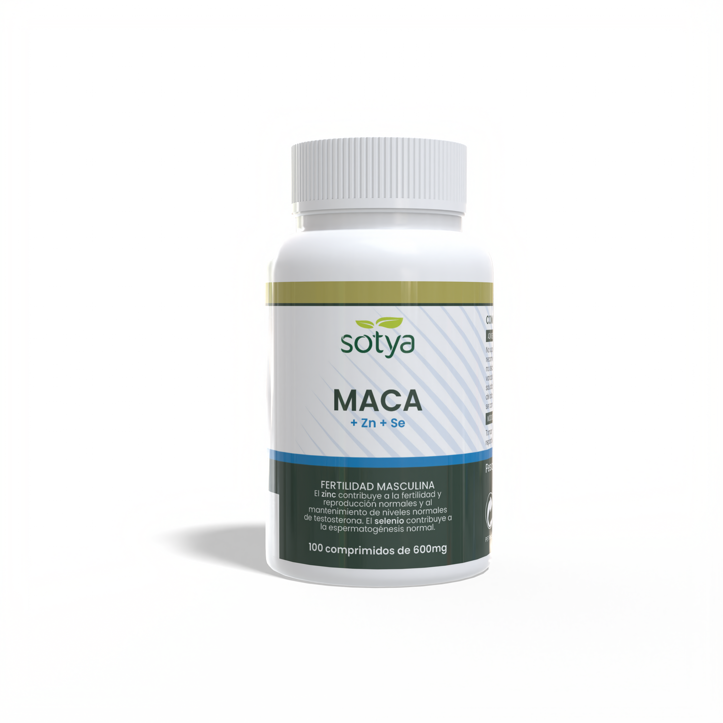 Maca + Zn + Se 100 comprimidos de 600mg