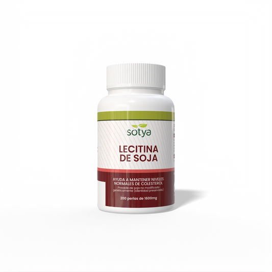 Lecitina de Soja 200 perlas de 1600mg