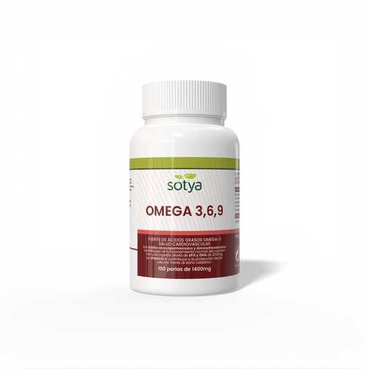 Omega 3, 6, 9 100 Pearls of 1400mg