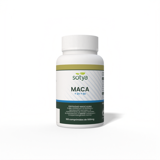 Maca + Zn + Se 100 600mg tablets