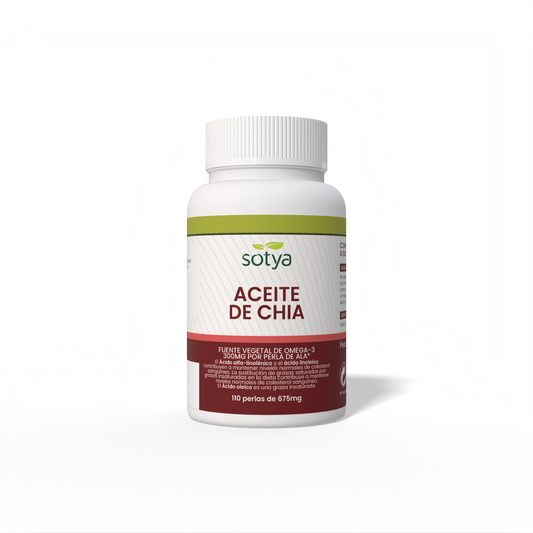 Aceite de Chía 110 perlas de 675mg
