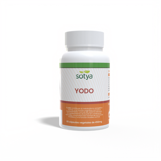 Yodo 60 cápsulas vegetales de 450mg