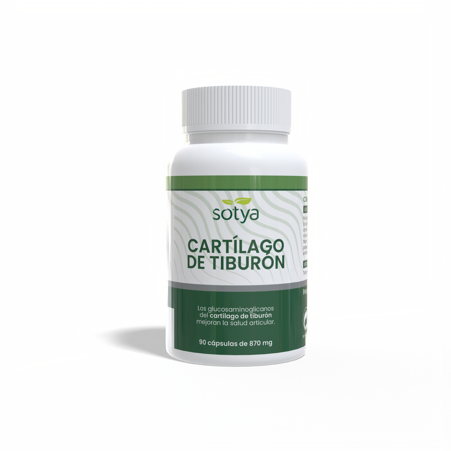 Cartílago de Tiburón 90 cápsulas de 870mg
