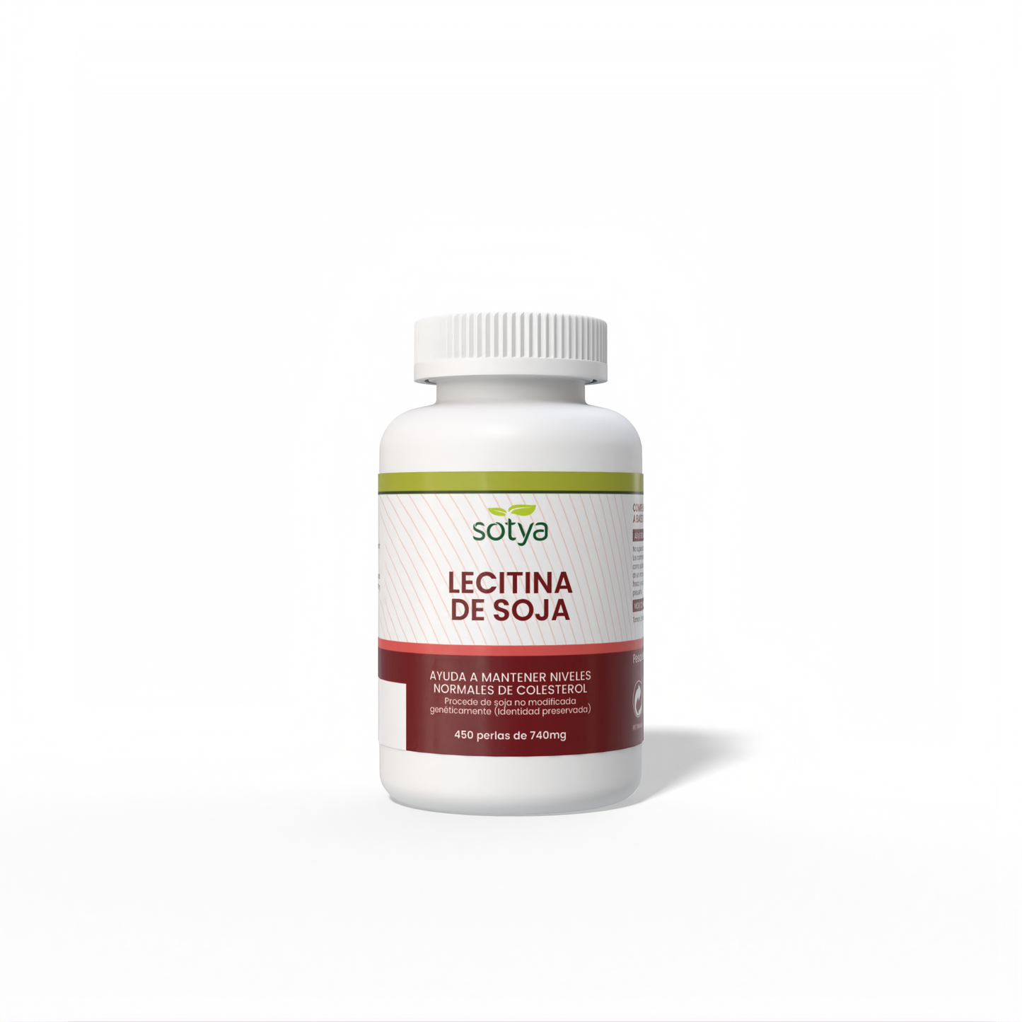 Lecitina de Soja 450 perlas de 740mg