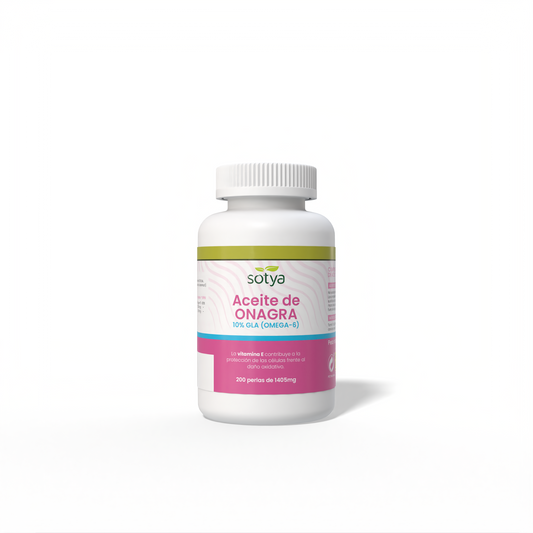 Aceite de Onagra 200 perlas de 1405mg
