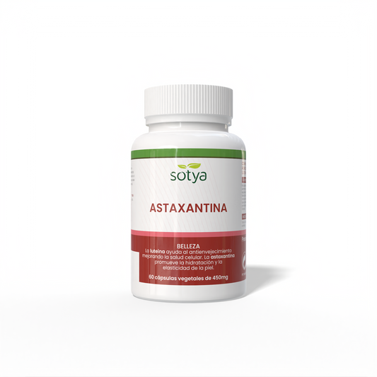 Astaxantina 60 cápsulas vegetales de 450mg