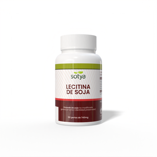 Lecitina de Soja 110 perlas de 740 mg