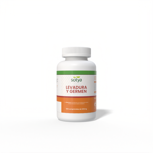 Levadura y Germen 550 comprimidos de 600mg