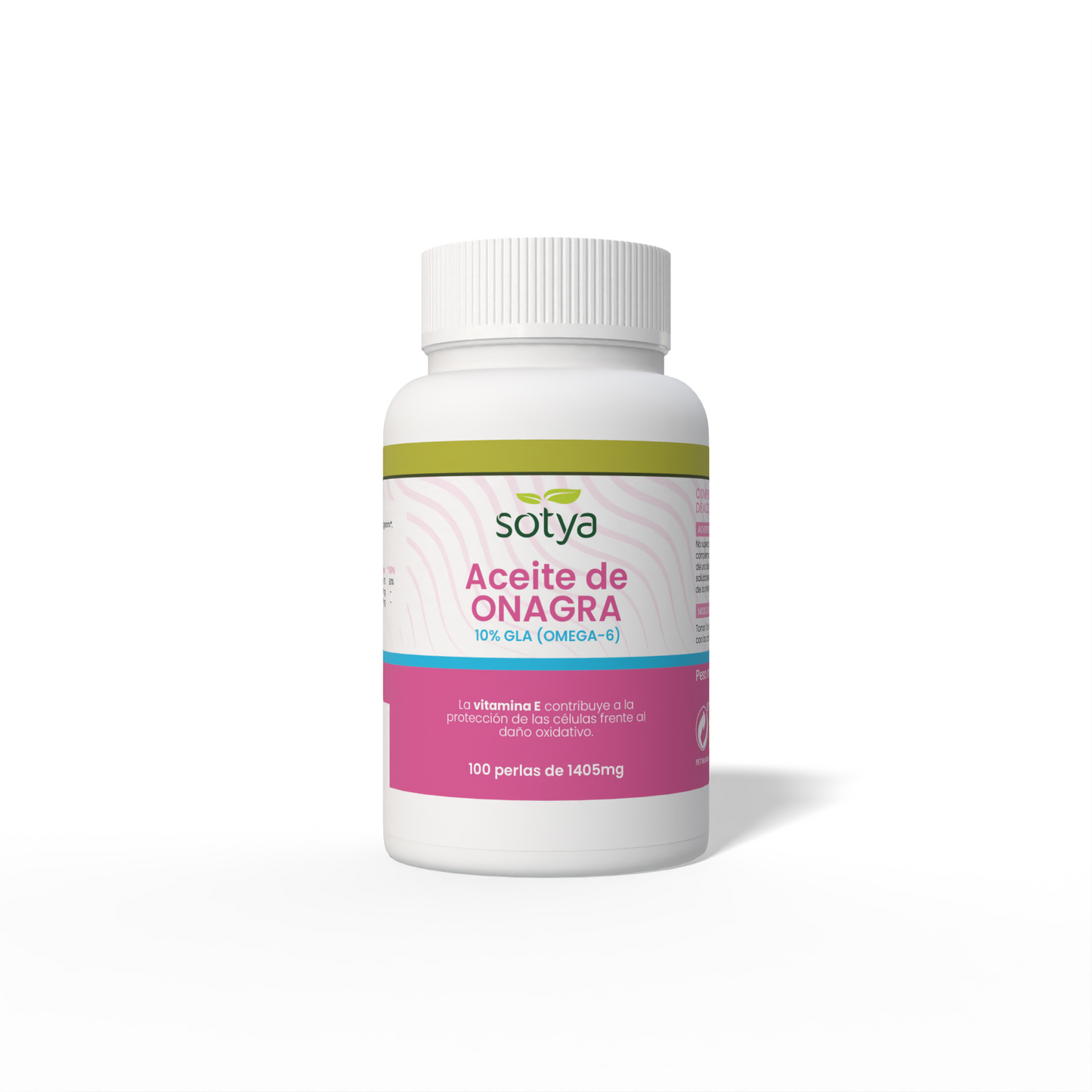 Aceite de Onagra 100 perlas de 1405mg