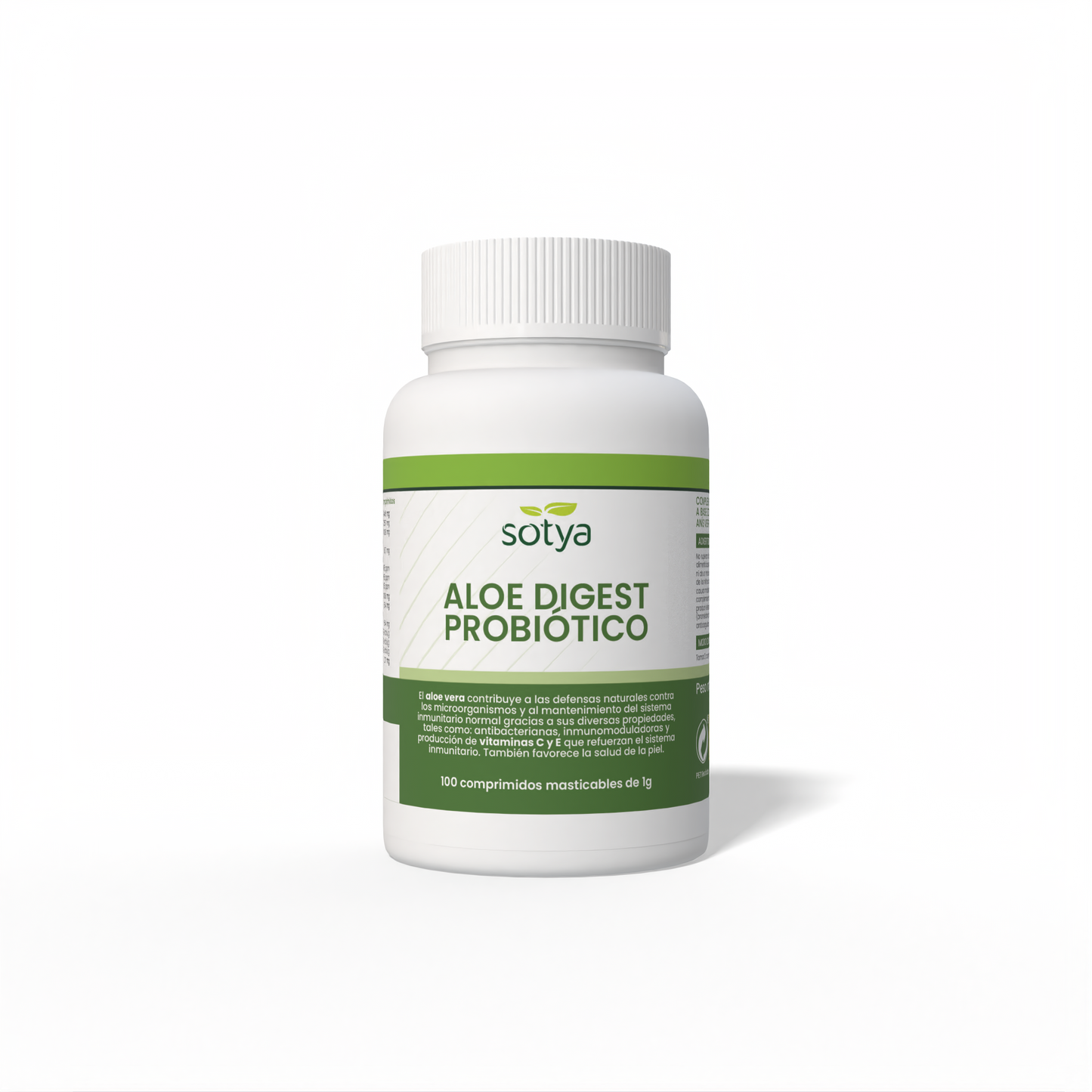 Aloe Digest Próbiotico 100 comprimidos de 1g