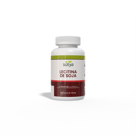 Lecitina de Soja 450 perlas de 740mg