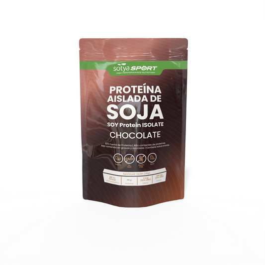 Proteína aislada de soja Chocolate, 1Kg