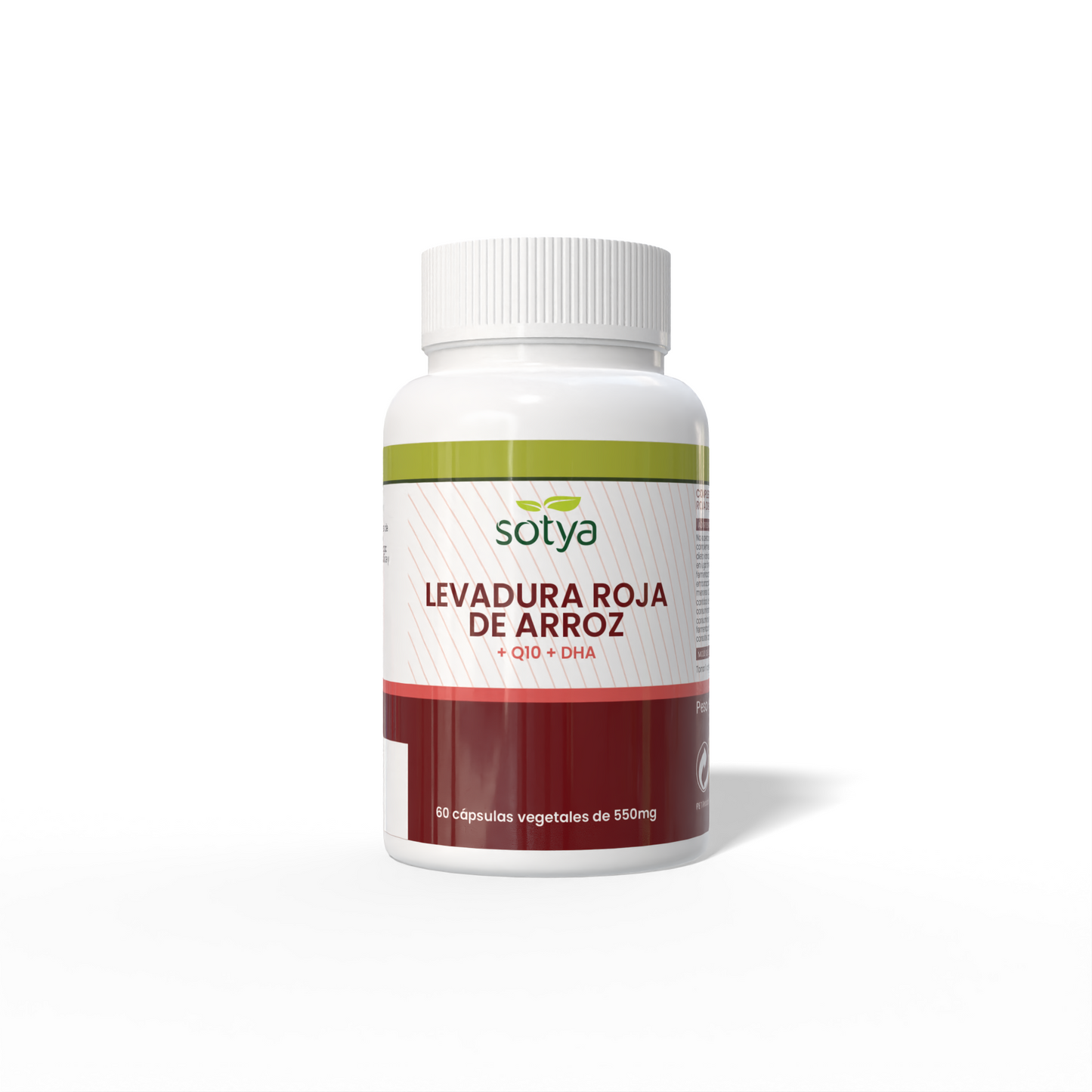 Red Yeast Rice + Q10 + DHA 60 vegetable capsules of 550mg