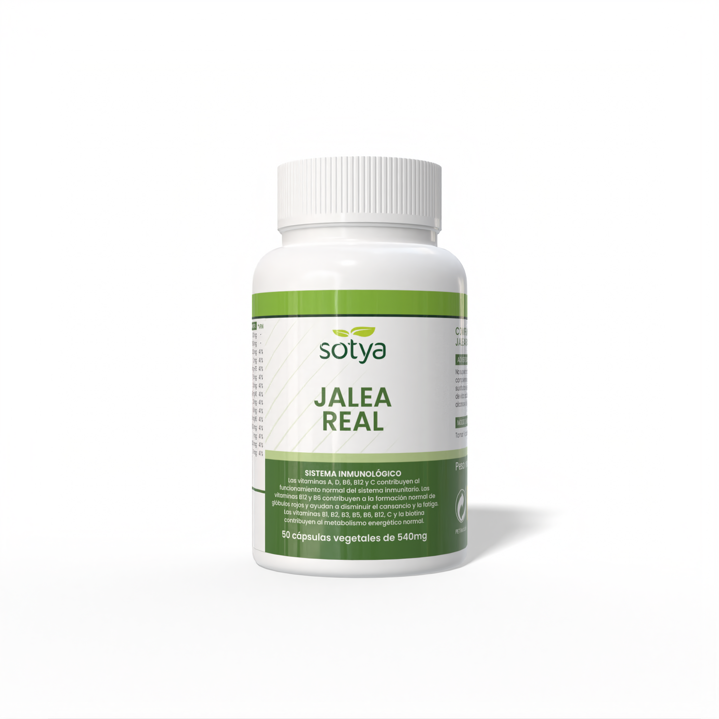 Royal Jelly 50 Vegetable Capsules of 540mg