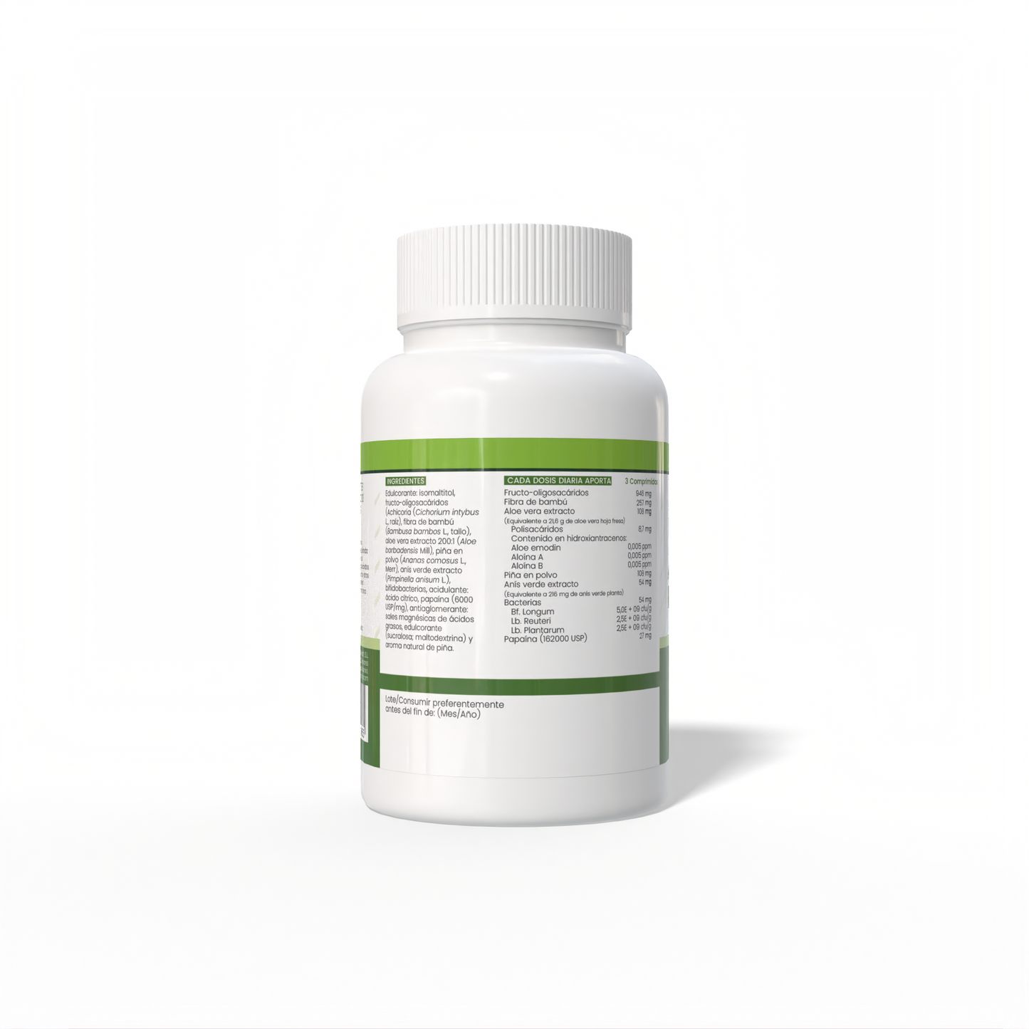 Aloe Digest Próbiotico 100 comprimidos de 1g